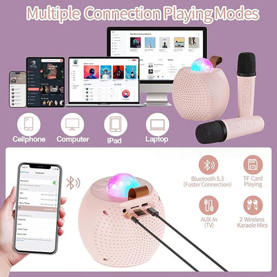 Mini Karaoke RGB Speaker