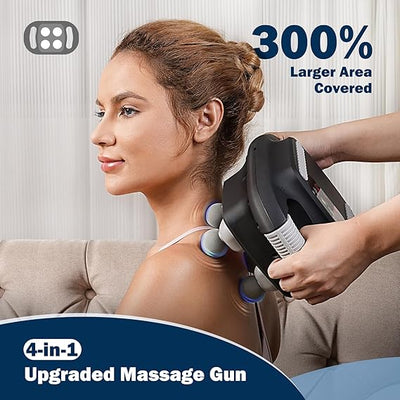 Four Head Massager Gun